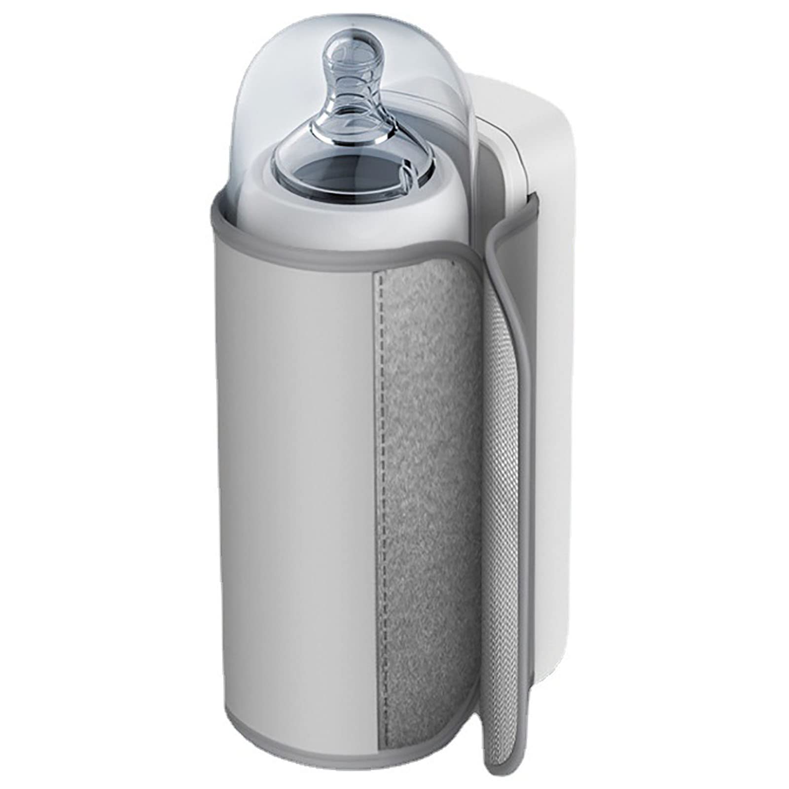 Calentador De Biberones Portátil Con Batería 6000 MAh - 6 Temperaturas, Pantalla LED, Sin Agua, Para Viajes Y Casa