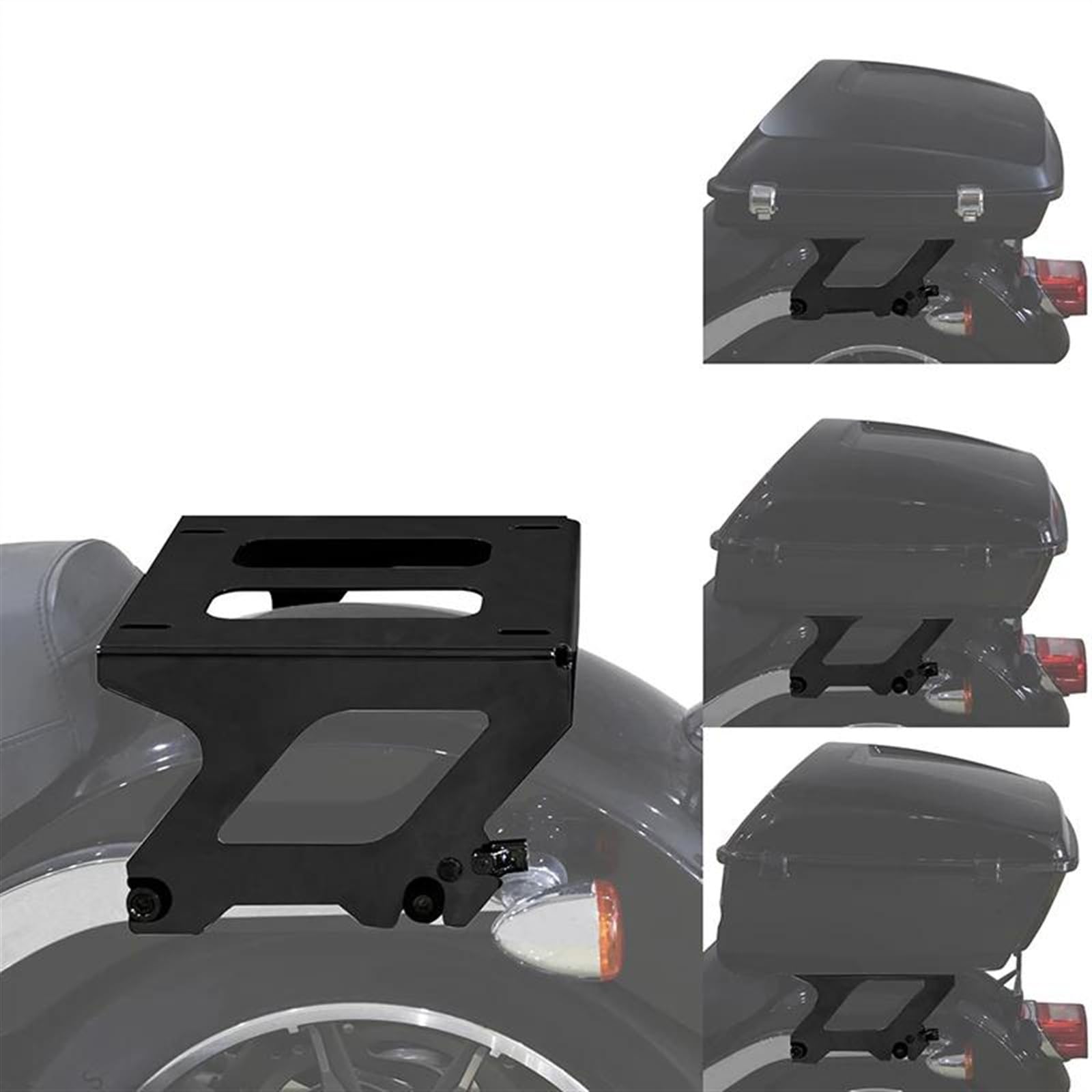 Motorrad-Solo-Gepäckträger für Harley Low Rider ST FXLRST 2022-2023