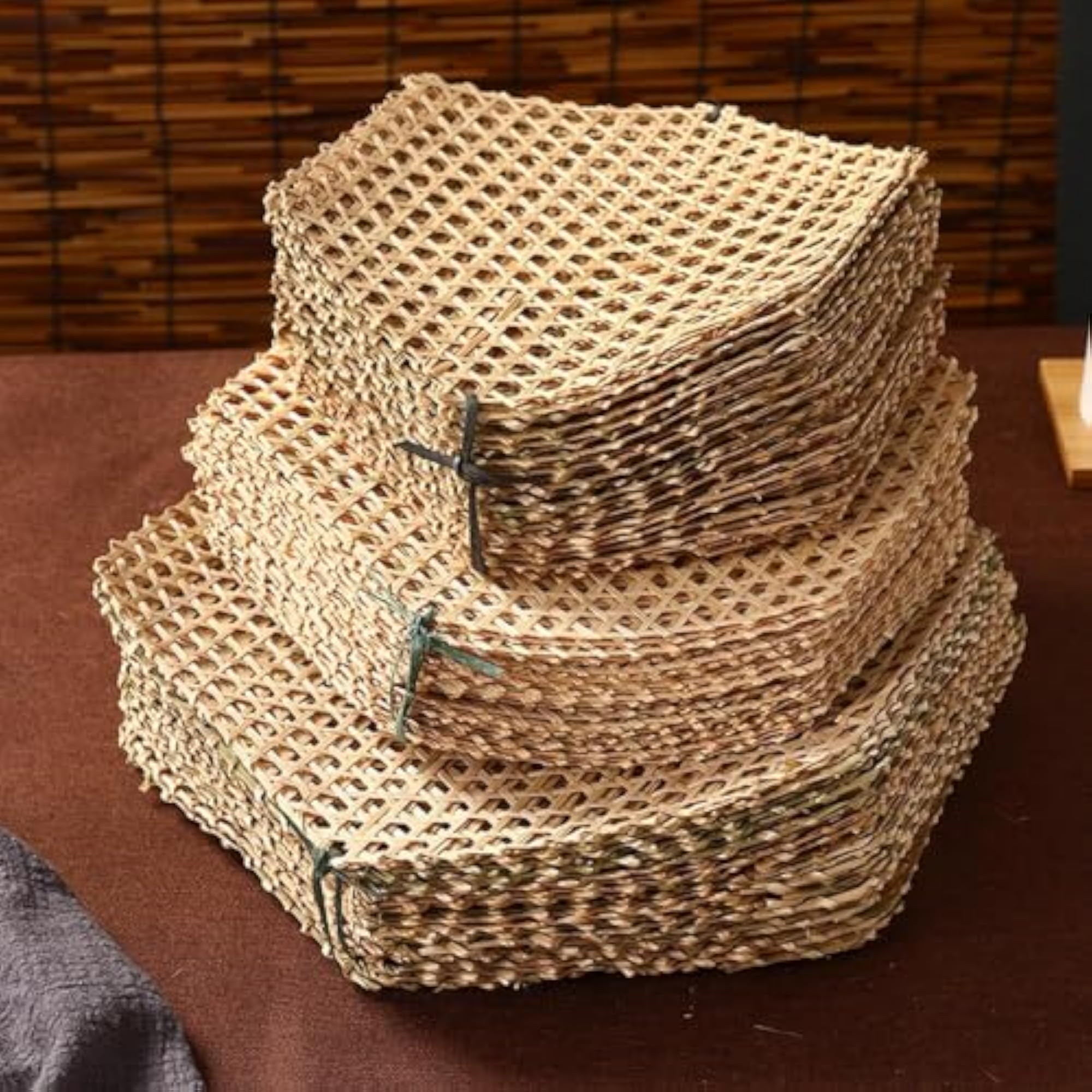 Women's Mesh Steamer Mats, 20 Pieces