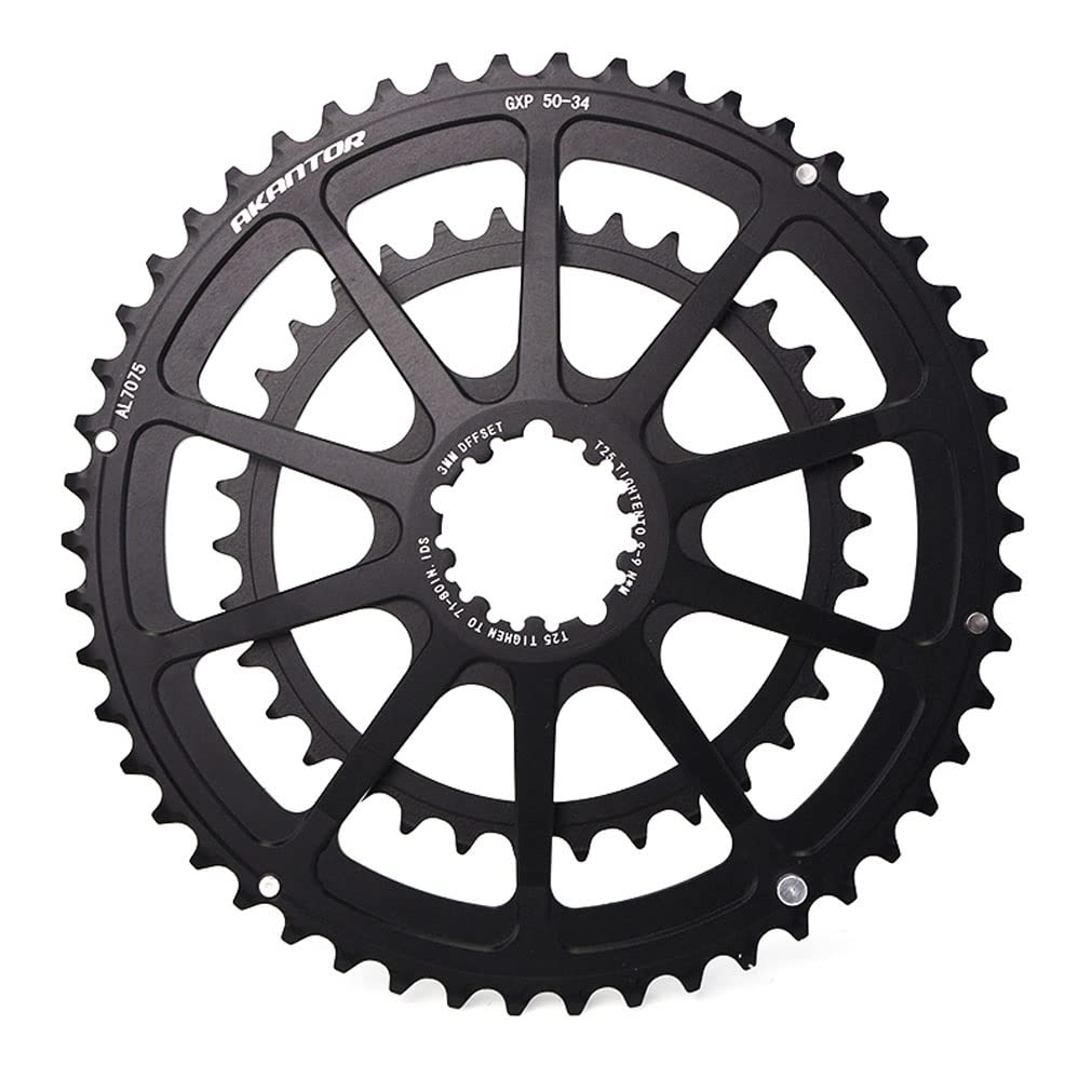 Amazon.co.jp: ロードバイククランクセット170mmクランクアームセット