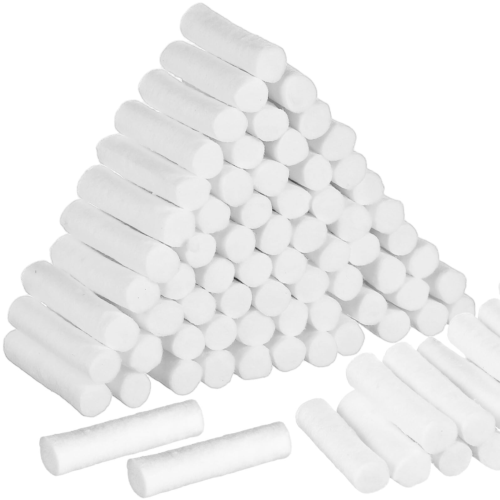 Tiras de Algodón Dental 5 Piezas 8x38mm Ligeras y Resistentes | Alta Absorción Hemostática, Uso en Lavado Bucal, Hogar y Clínicas Dentales, Ligero y No se Rompe Fácilmente
