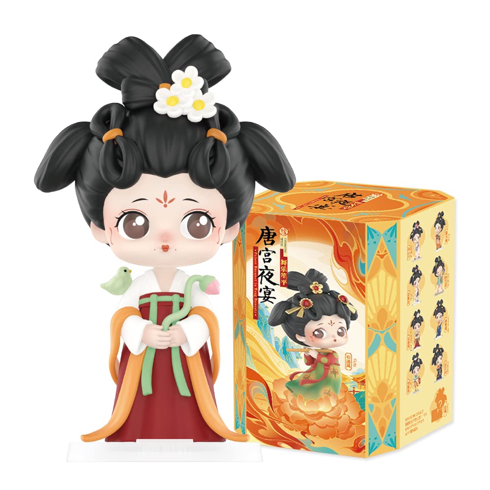 POP MARTPalace Banquet in Tang Dynasty Series SET(9Boxes) 2.5 inches Articulated Character Premium Design gifts for women Fan-Favorite blind box Collectible Toy Art Toy Action Figure