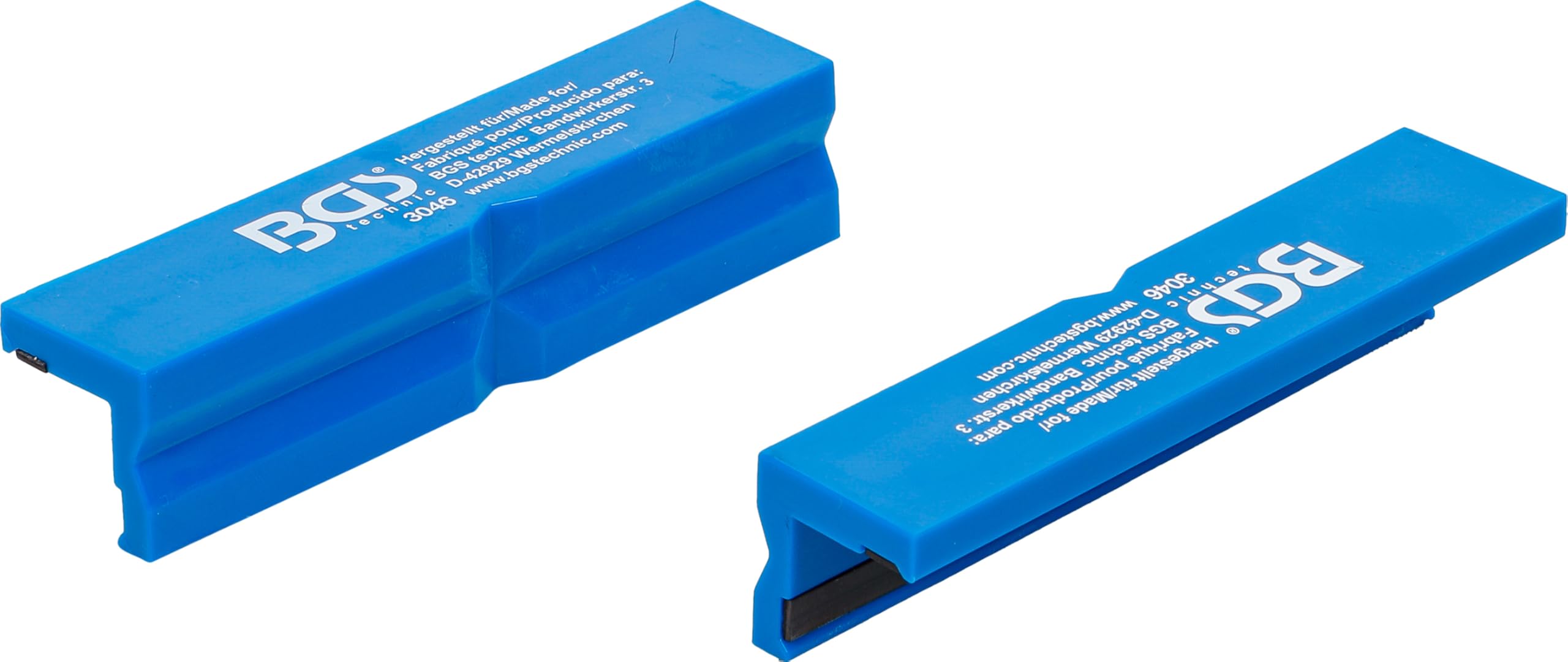 BGS 3046 | Bench Vice Jaw Protectors | Plastic | 125 mm | 2 pcs.