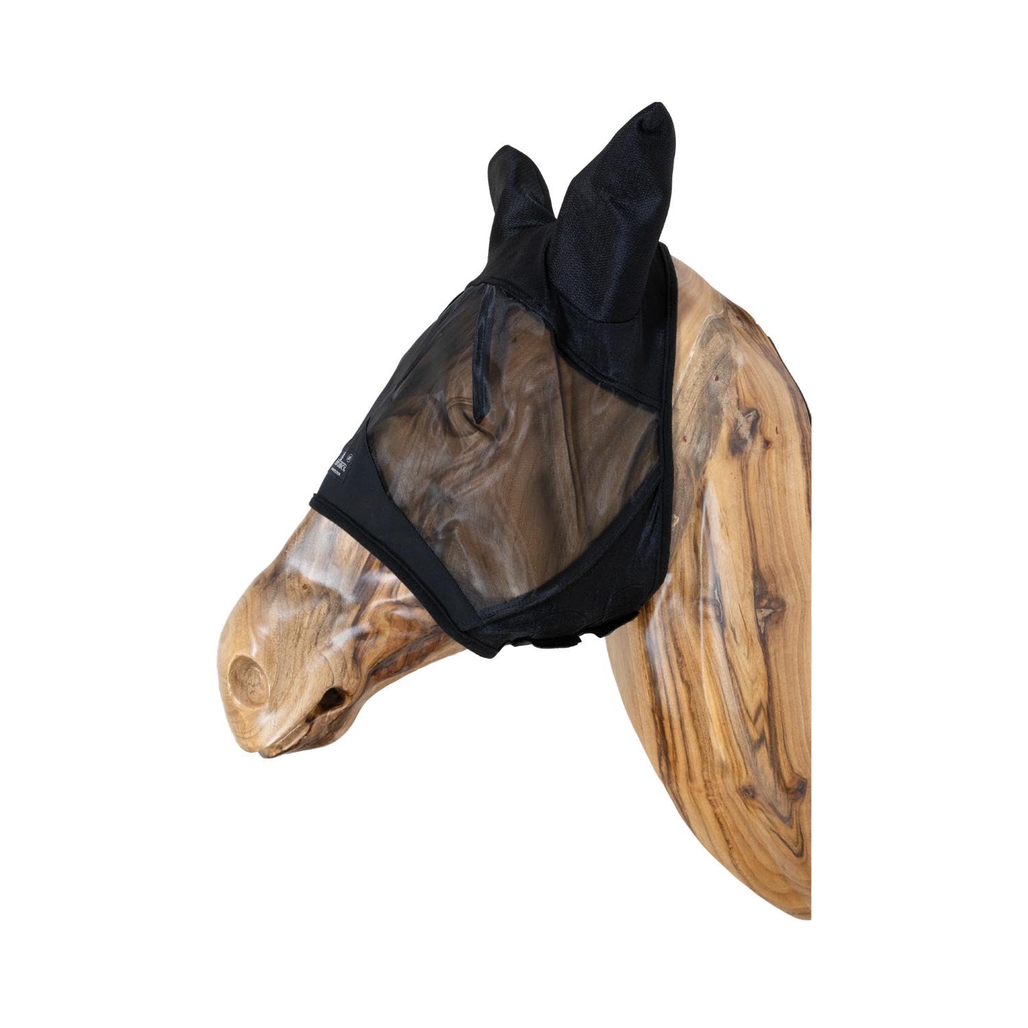 Kentucky - Fliegenmaske mit Ohren soundless schwarz cob