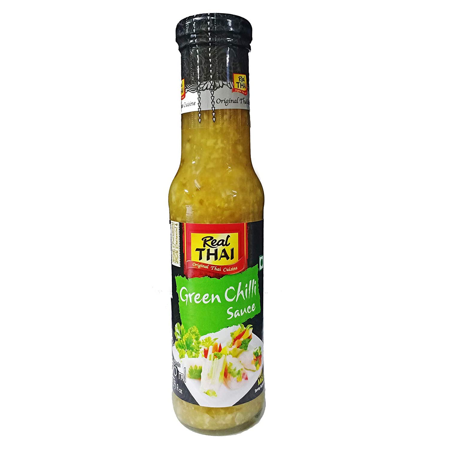 Real THAI Original Thai Cuisine Green Chilli Sauce Pet Bottle, 12 x 270 ml (B083ZVR1DJ) Amazon Price History, Amazon Price Tracker