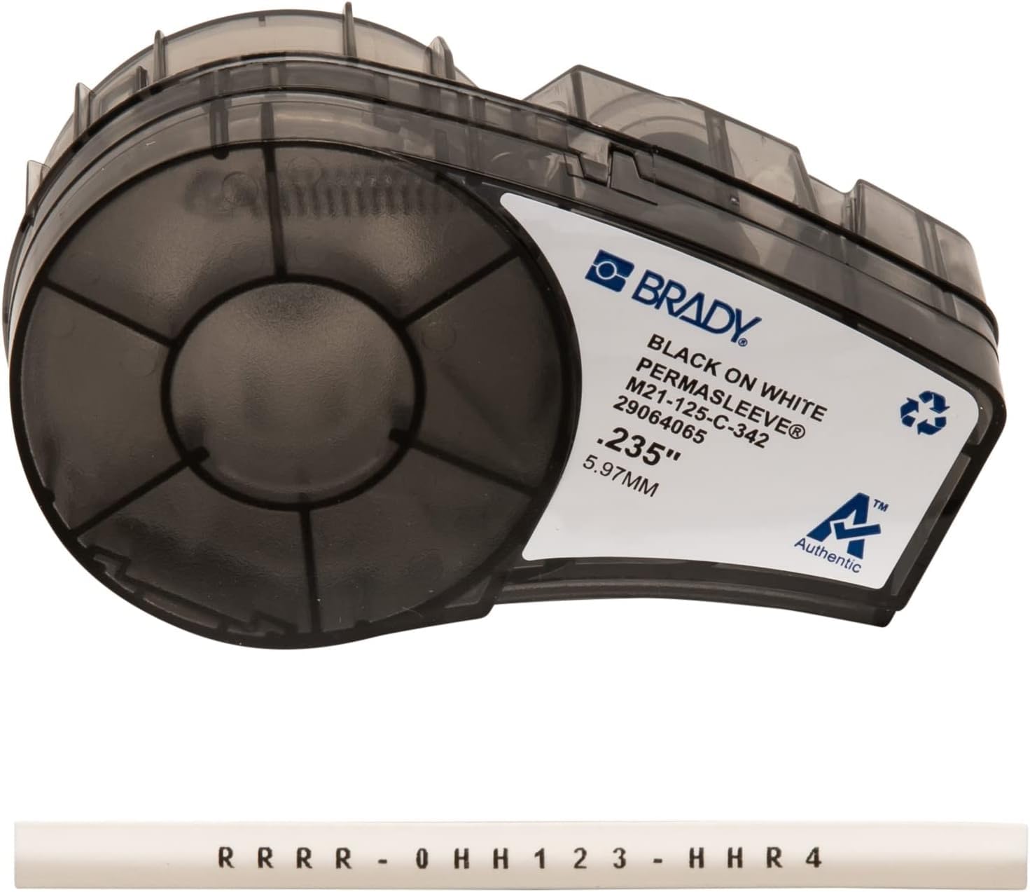 Amazon.com: Brady Authentic (M21-125-C-342) PermaSleeve Heat