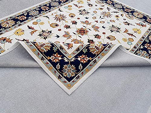 Image of Mordern Design Handmade Tufted Carpet Pure Woollen Export Quality Carpet for Living Room, Bedroom Hall [ Size 12 x 15, Color Multi F4 ]