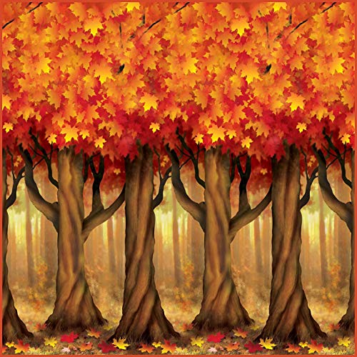 Fall Trees Backdrop 48" X 30' #TOP12