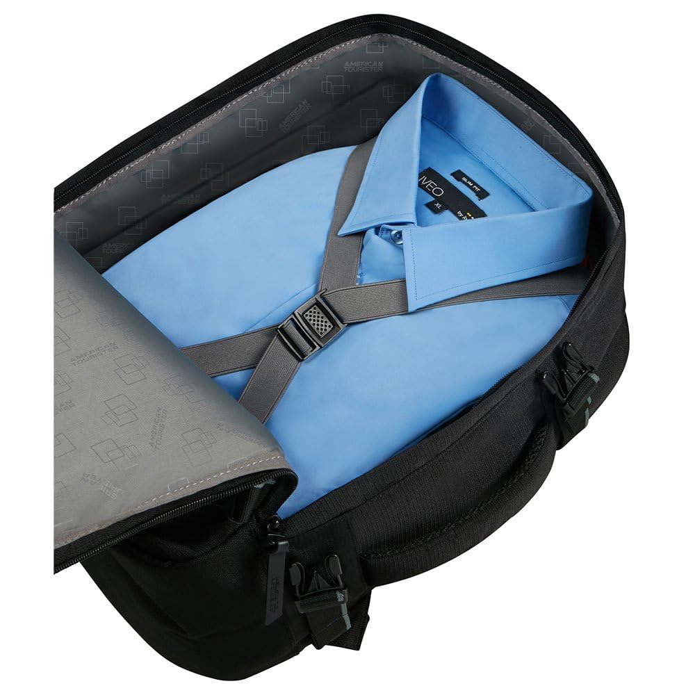 American Tourister Take2Cabin - Wizz Air/Vueling Cabin Bag 30 x 20 x 40 cm, 26,5 L, 0,60 kg, bagagli a mano, backpack aereo S/M Underrseater, nero (nero)