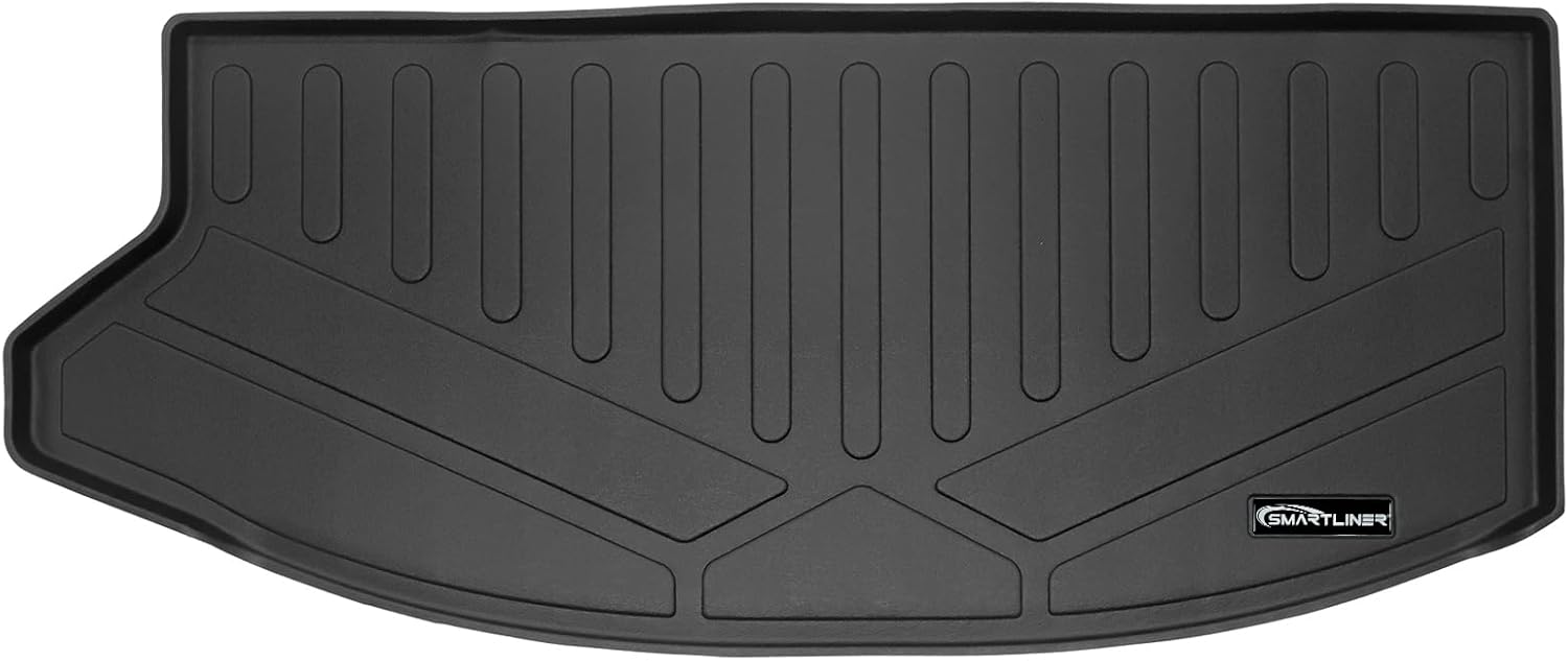 SMARTLINER Custom Fit All Weather Protection Cargo Liner Behind 3rd Row Compatible with 2024-2025 Mazda CX90
