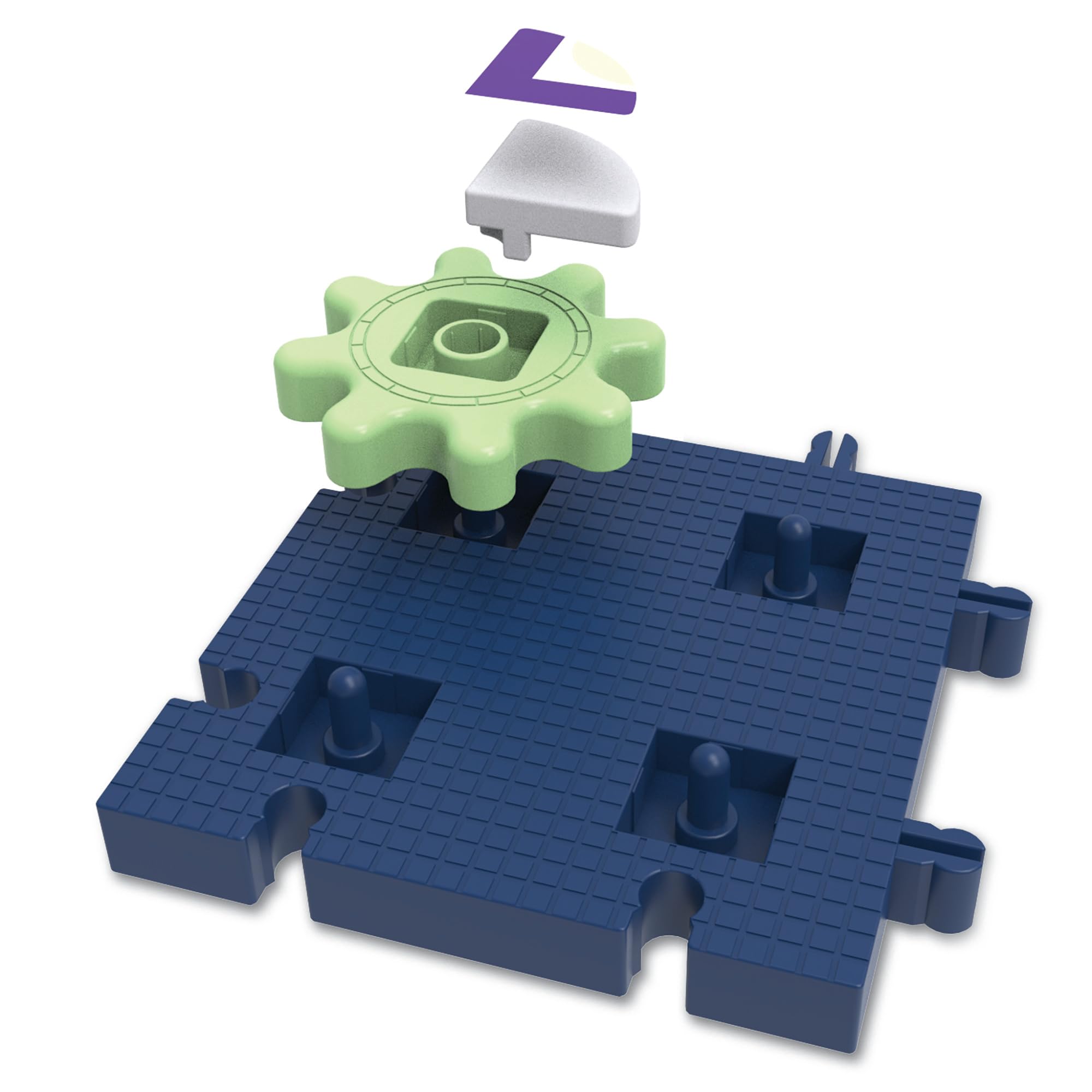 Learning Resources Glowing PatternGears, STEM Construction Gears Toy, Building Set for ages 4+, Multicolor - Image 3