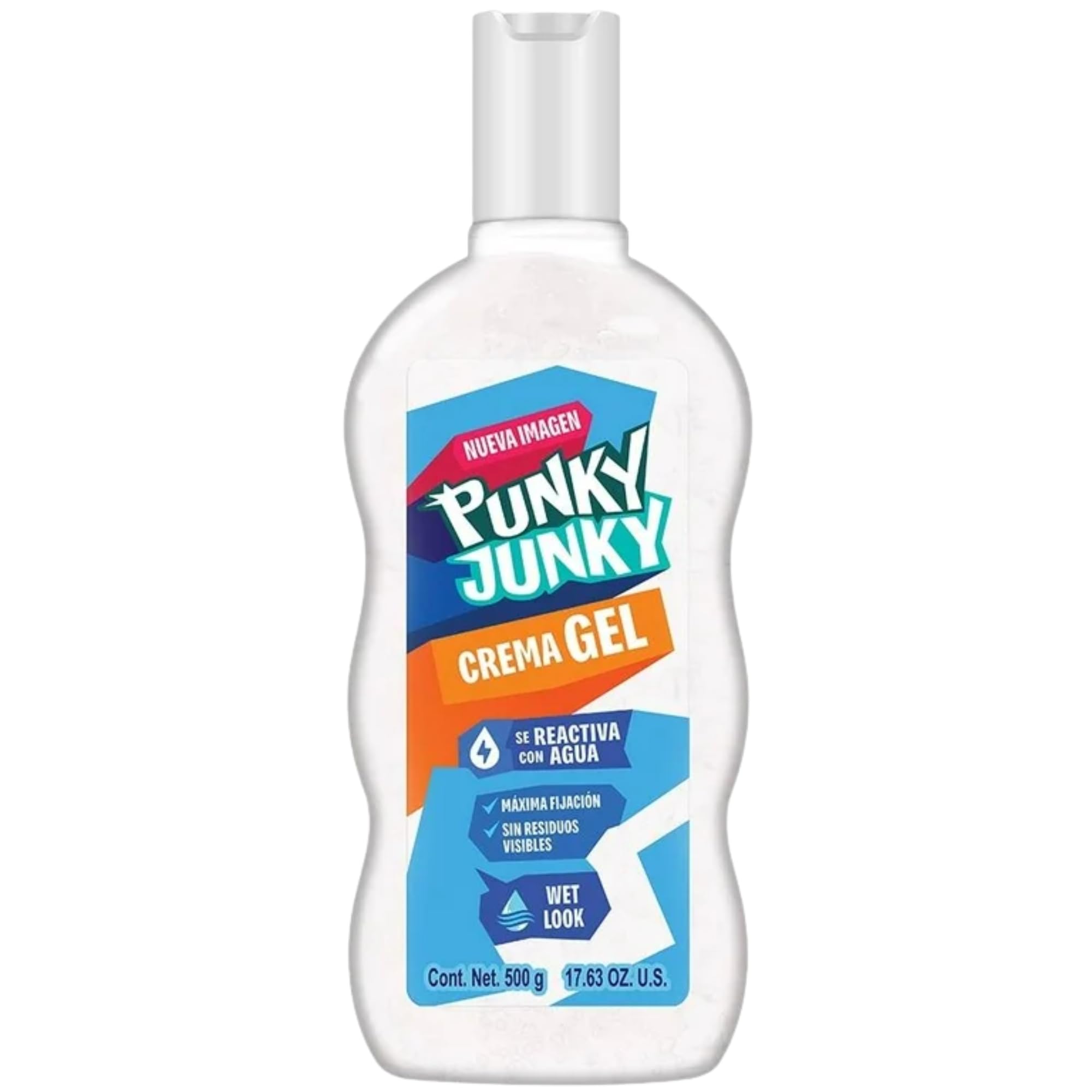 Amazon.com : Punky Junky Maximum Hold Hair Gel White 17.63 Oz