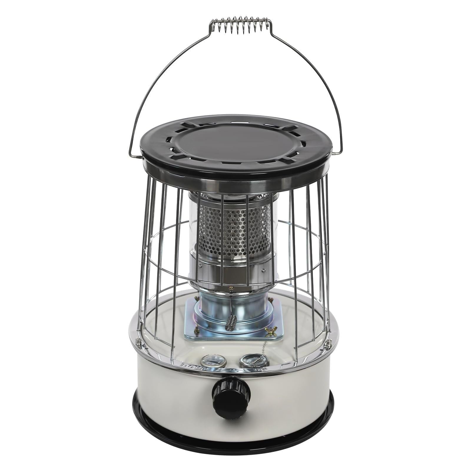 Chauffage au kérosène portable 6 L pour intérieur et extérieur avec bouton de réglage de la température pour le camping et la maison