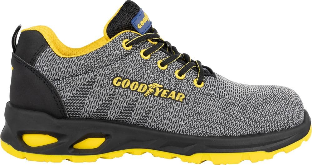 Goodyear Chaussures de sécurité sans métal SP1 en Tissu Gris Taille 42