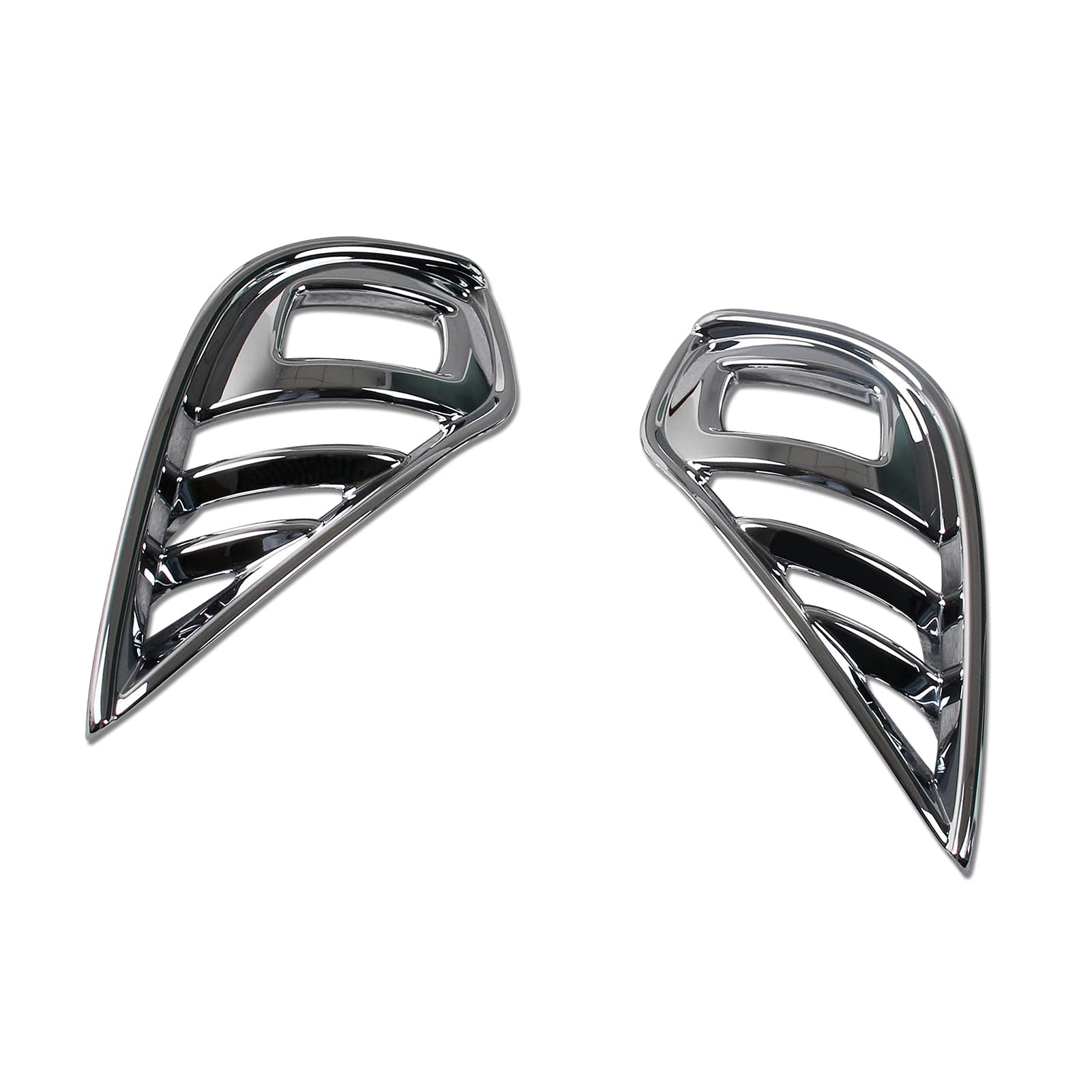 Beautost Fit For Toyota New Highlander LE XLE Limited PLATINUM 2020 2021 Chrome Front Fog Light Lamp Cover Trims