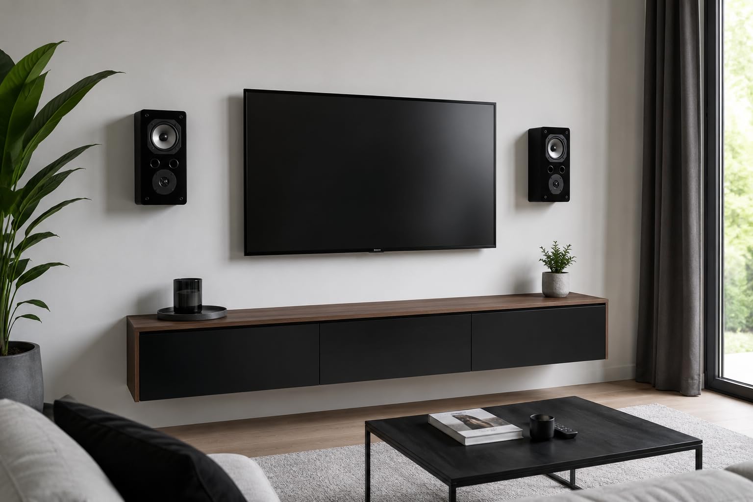 Dynavoice Challenger S-5 Negro – Pareja Altavoces Estantería/Pared 2 Vías HiFi con Woofer 5,25″ y Tweeter Super Audio – 100 W Máx. – Sistema Pasivo.