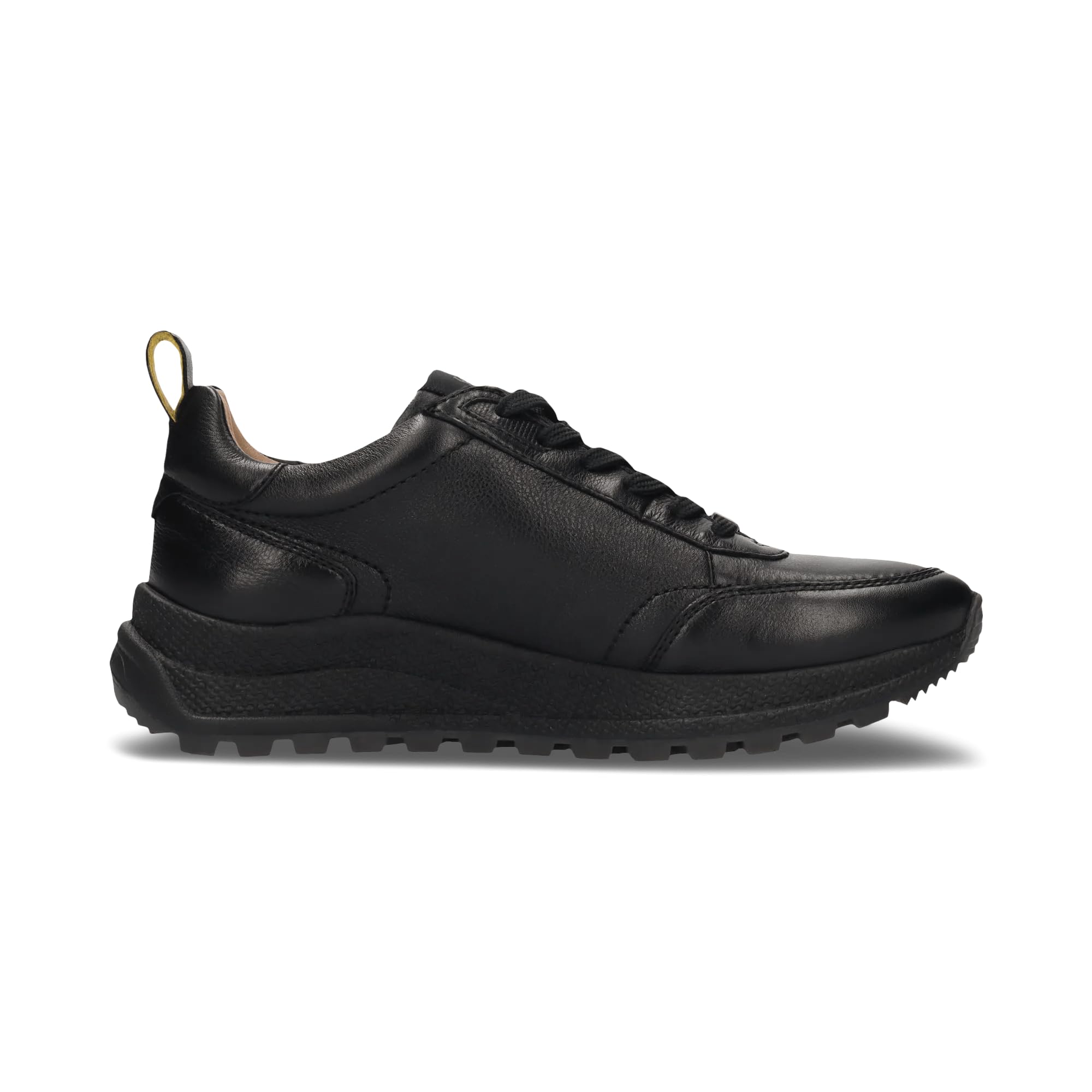 Salamander Damskie sneakersy ze skóry, czarne