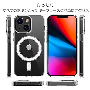 【ワイヤレス充電対応】iPhone13Pro用ケース MagSafe対応 耐衝撃 RYECHER iPhone13Pro スマホケース iPhoneケース Magsafe対応