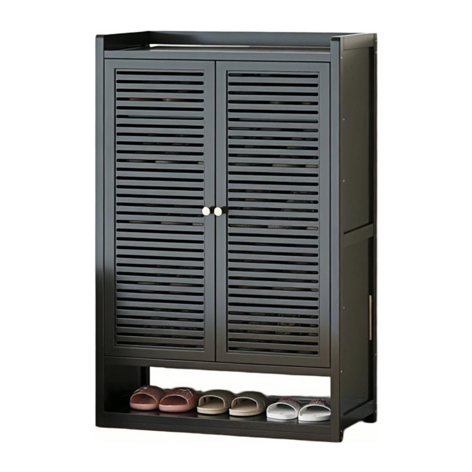 Cenz-888 Shoe Rack Free Standing Entryway Shoe Rack Entrance Corridor Hallway Indoor Shoe Cabinet Small Narrow Entryway Shoe Shelf(Small)