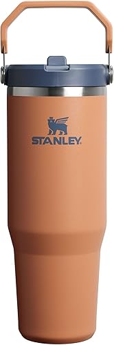 Miniatura 43 de STANLEY IceFlow 2.0 - Vaso con pajilla abatible con asa, 40 onzas, tapa giratoria y popote abatible, botella de agua resistente a fugas, acero