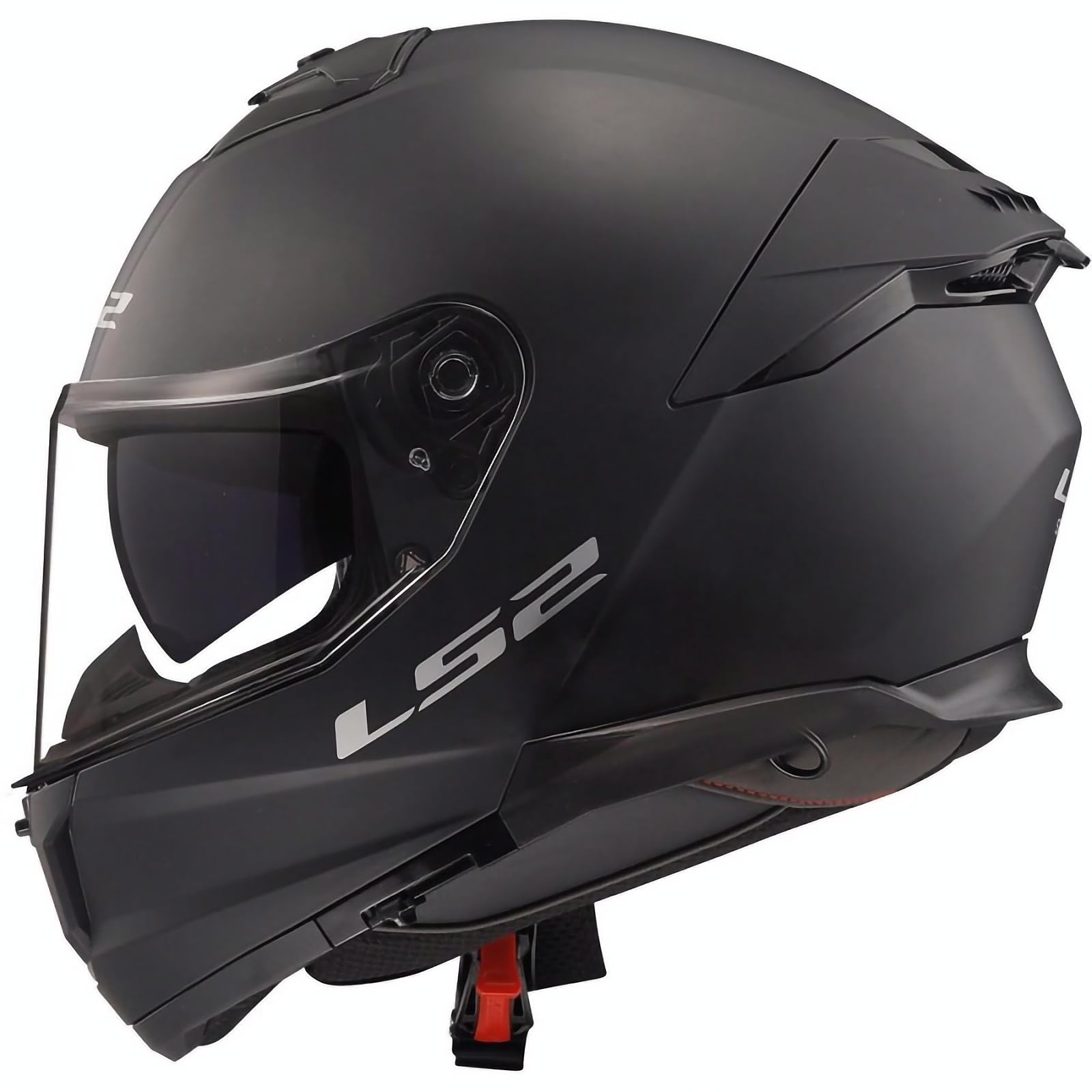 Casco Moto Integrale LS2 RAPID - Nero Opaco, Taglia M, Policarbonato HPTT, Solo 1300g