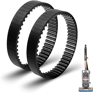 Replacement Belts for Shark AZ2002 AZ2000 AZ2000W AZ2000WWK HZ2002 HZ2000 LA502 LA500 LA455 UV850 Vertex Ultralight Vacuum Cleaner, Soft Front Brush Belt 153-3GT-7 (Pack of 2)