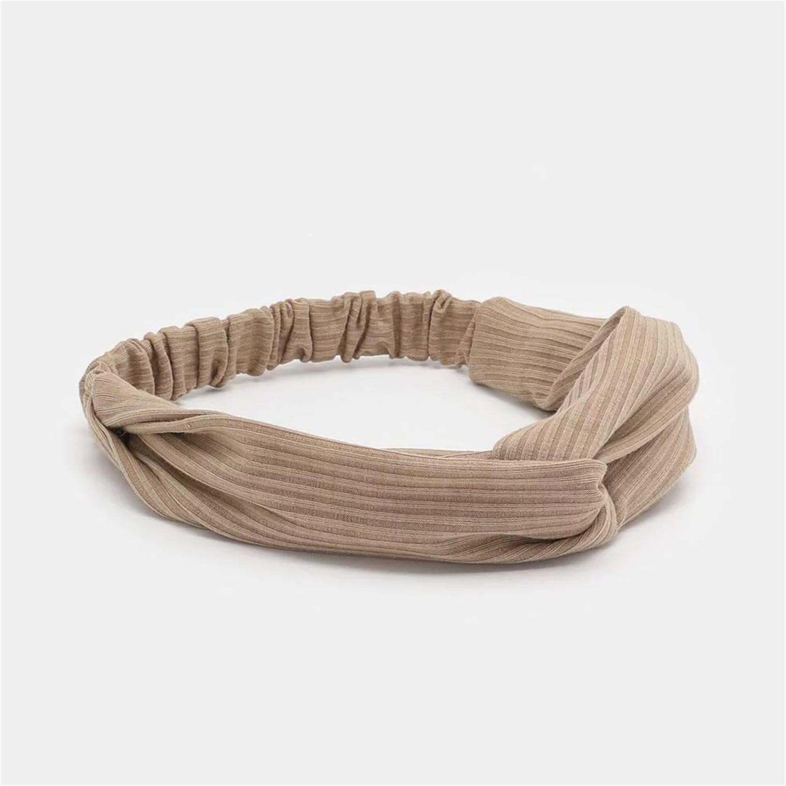 Cerchietti A Turbante Da Donna Larghi Elasticizzati - Fascia Copriorecchie In Lana Morbida Per Inverno, Confezione Da 2 Colori (giallo E Rosa), Regalo Ragazze - 2