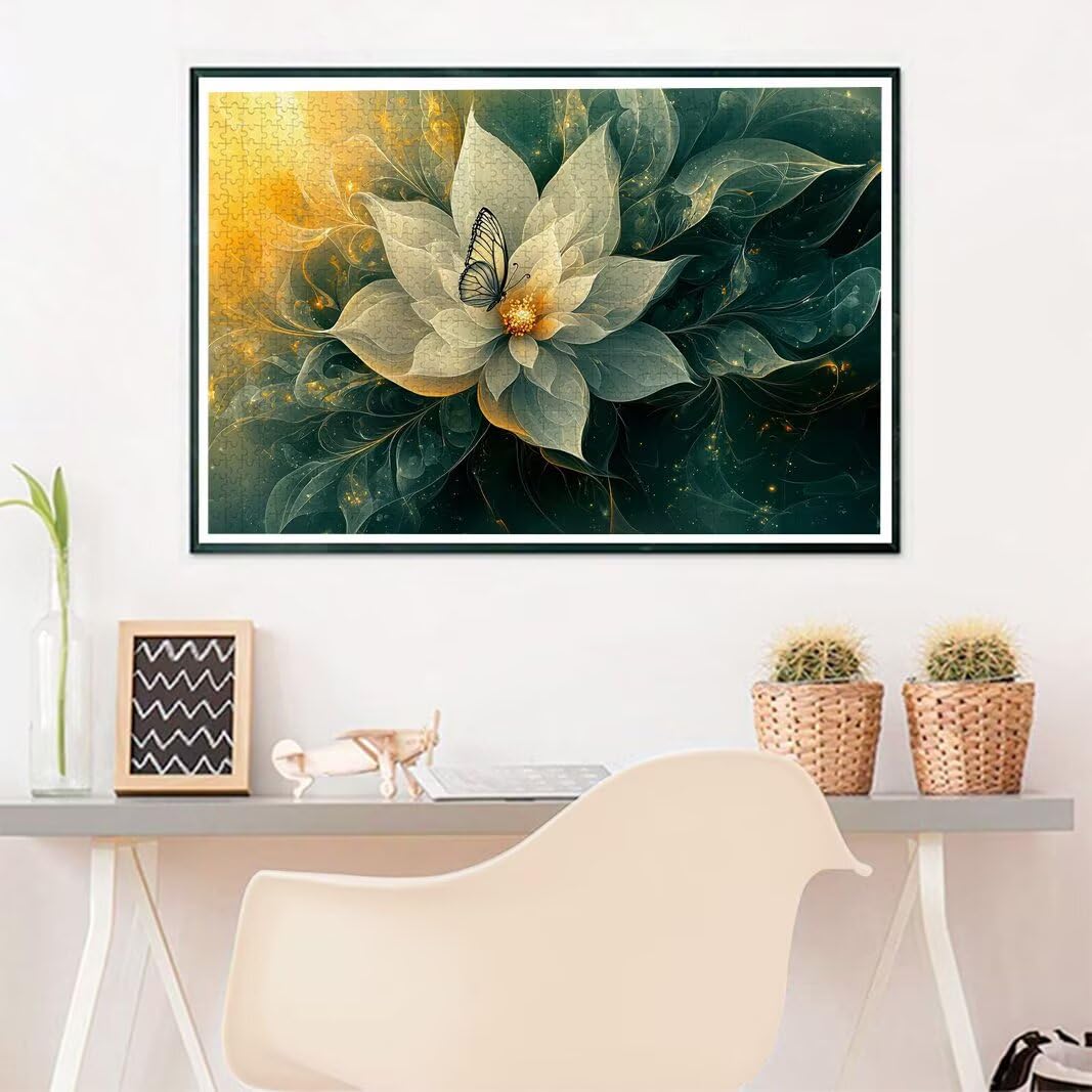 Puzzle 6000 Pezzi Arte per Adulti e Ragazzi, Puzzle Fiori in Legno per Adulti, Puzzles 6000 Pezzi Farfalla Impegnativo per Tutta la Famiglia, Puzzles con Scatola per Decorazioni Casa, Regalo, -7023