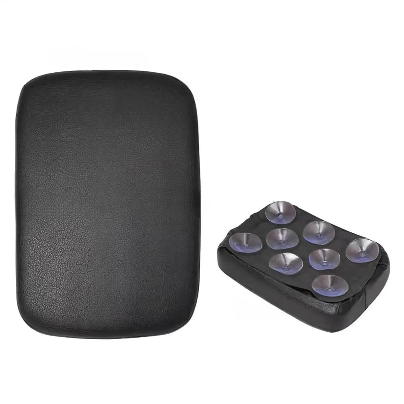 Coussin de passager arrière de moto rectangulaire noir pour Dyna 883 - 8