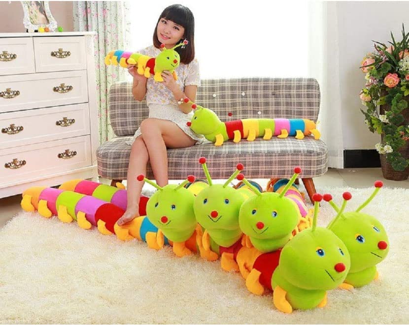 Image of Caterpillar Soft Toy | Stuffed Toys | Animal Soft Toys for Kids (55 Cm /25 inch)