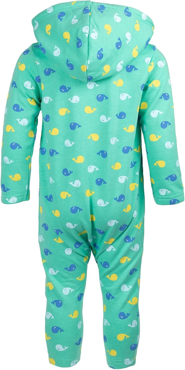 CoComelon JJ Girls Fleece Zip Up Coverall Infant to Toddler
