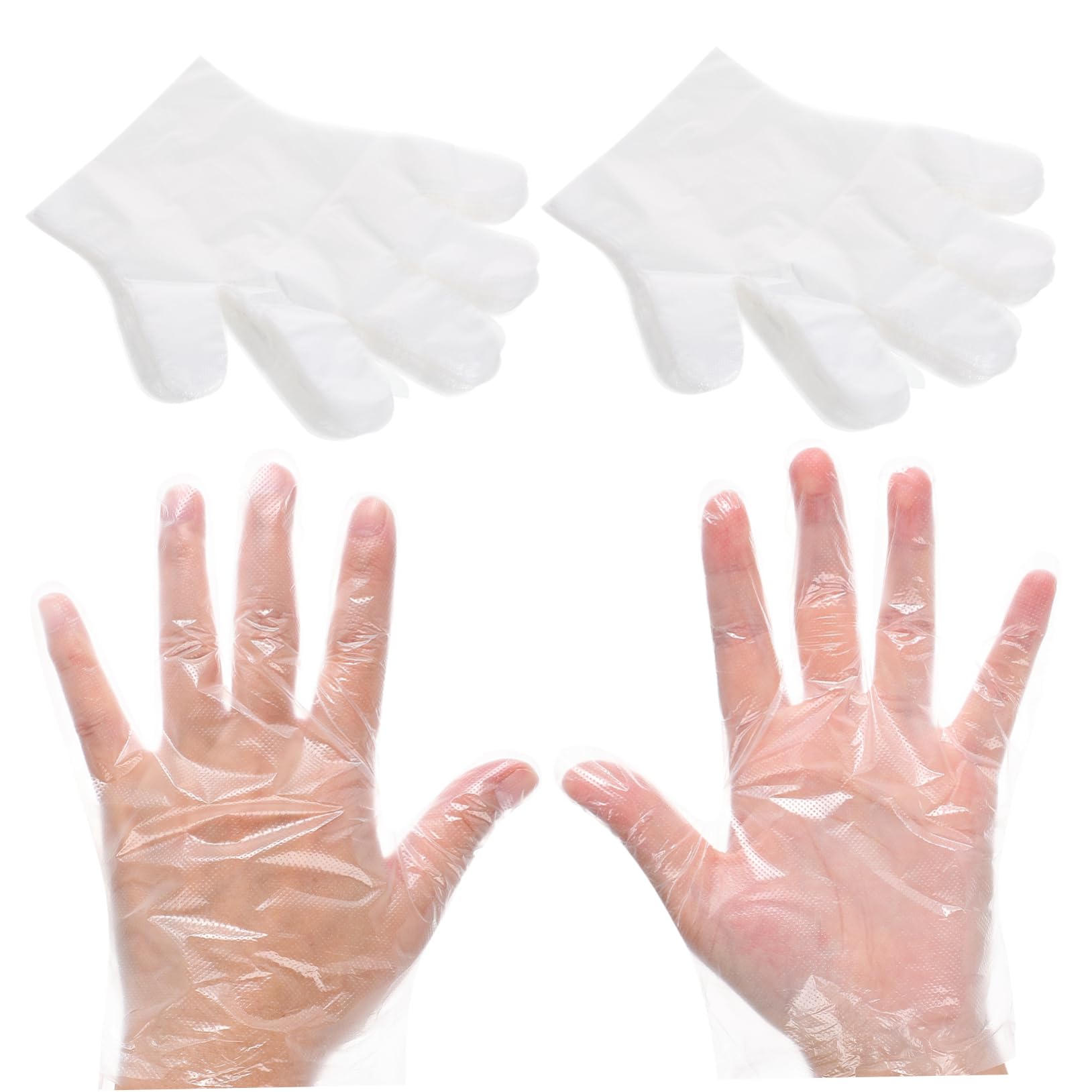 DOITOOL Large Blue 100pcs for Hair Dyeing Dishwashing Ambidextrous Hand Protective Covers