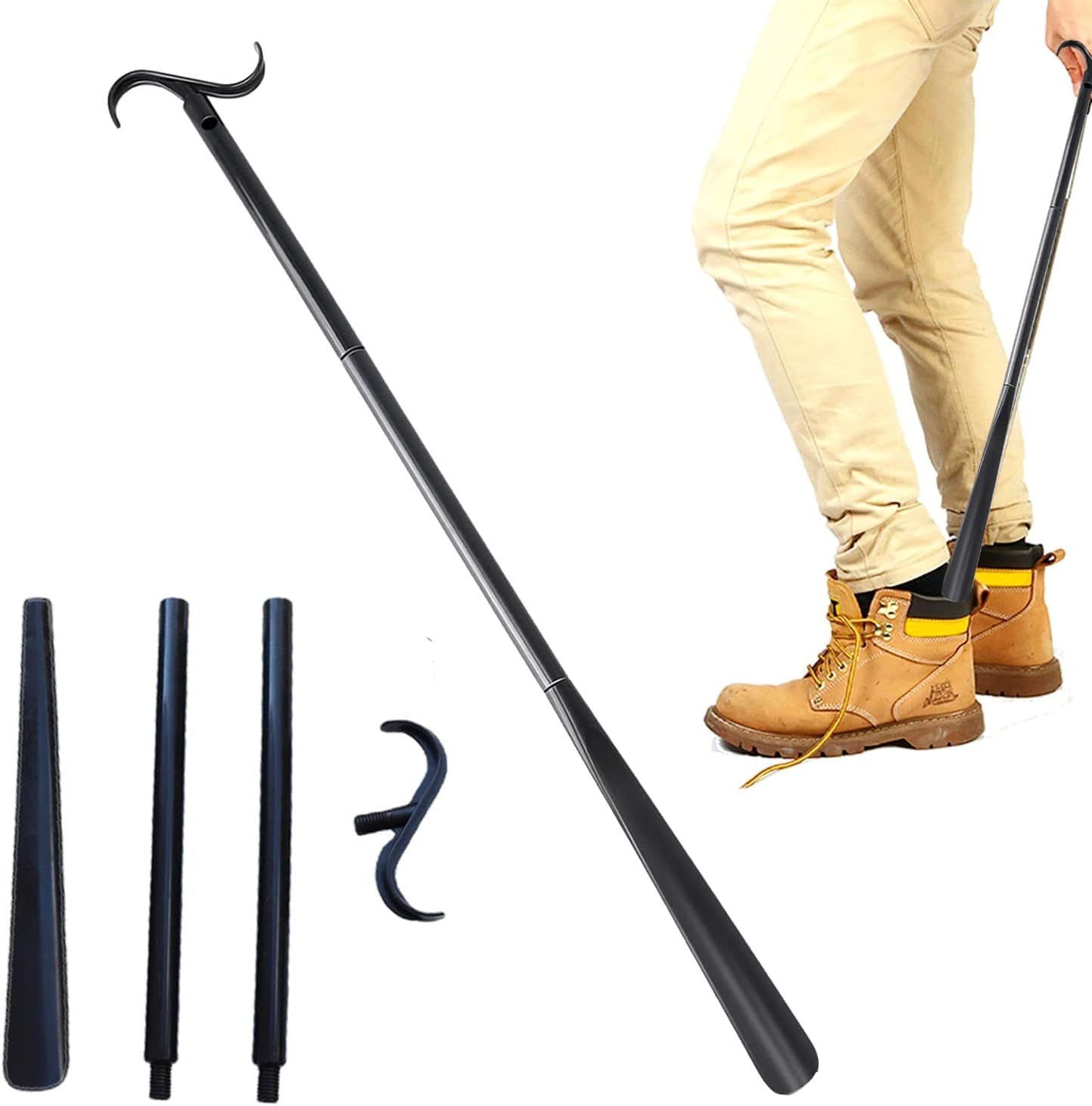 Shoe Horn Long Handle, Long Shoe Horn with Handle for