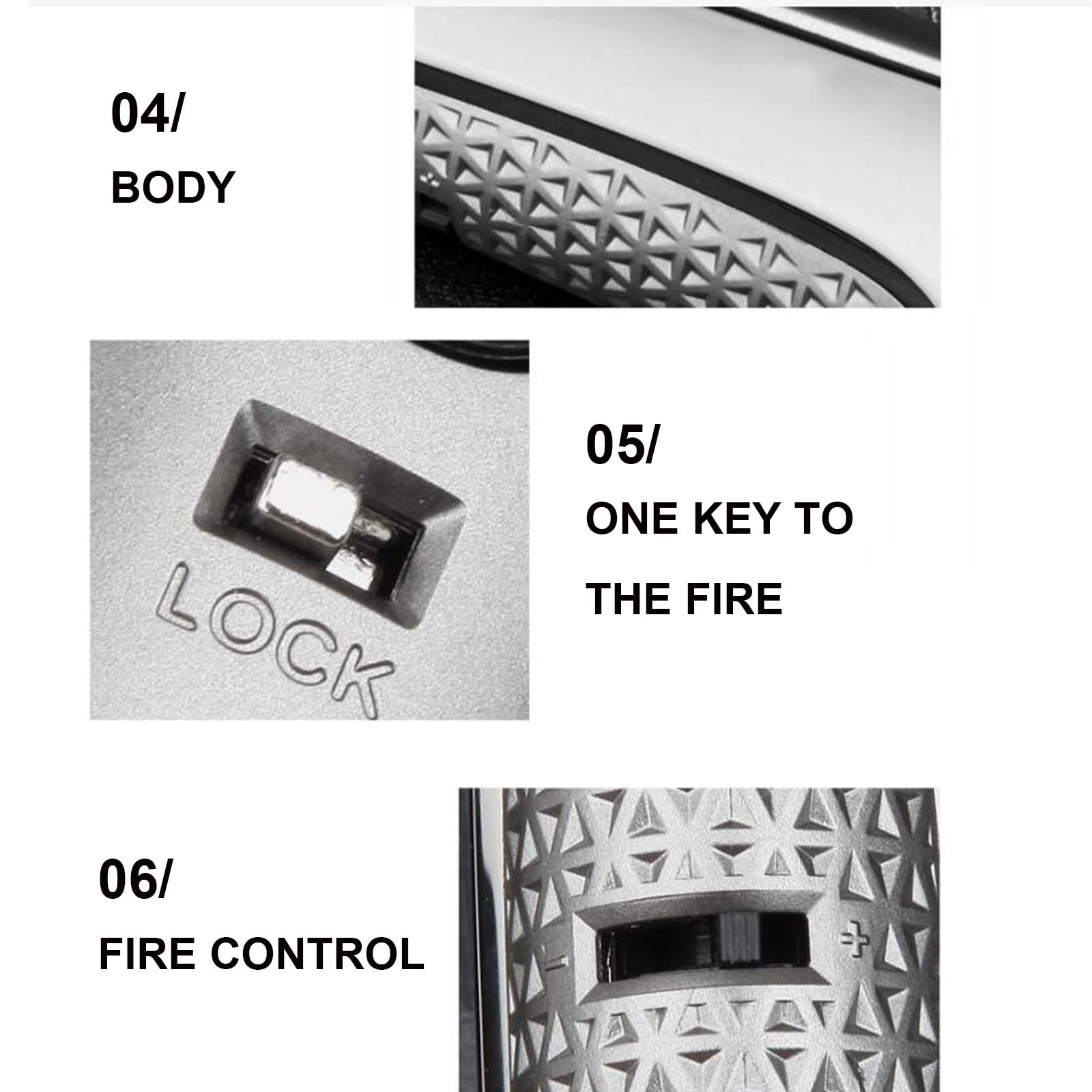 Briquet Torche Rechargeable Au Butane Briquet à Flamme à Jet Réglable avec Verrouillage Coupe-Vent Coupe-Vent pour Hommes (Butane Non Inclus)