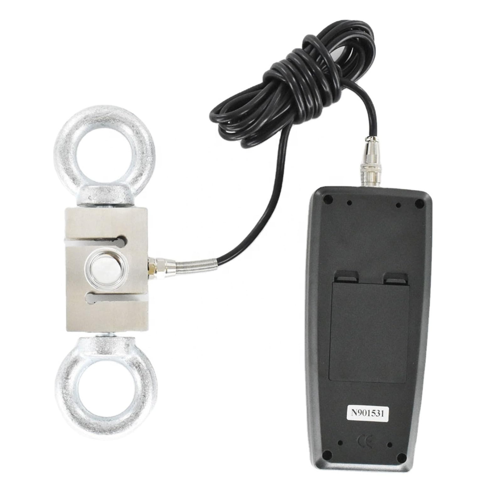 Medidor de fuerza FM-207-200K, 500K, 1000K, comprobador empuje y tracción digital, 9800 N, 1000 kgf, 2200 lbf, medidor tensión Alta sensibilidad(207-200K)