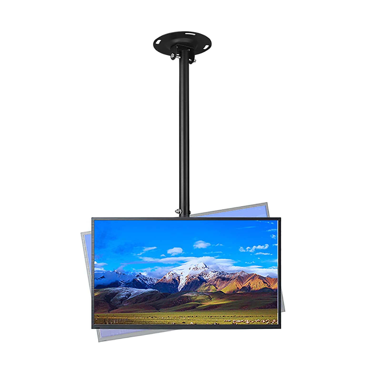 CGCSYZ Universal TV Stand tv wall mount Ceiling TV Bracket Mount, For Most 42-70 Inch TV LCD, With Tilt Swivel TV Stand, Max VESA 600x400mm (2m)