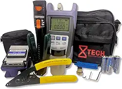 Kit Ferramentas Fibra Óptica Ftth Profissional 15 Peças 10km