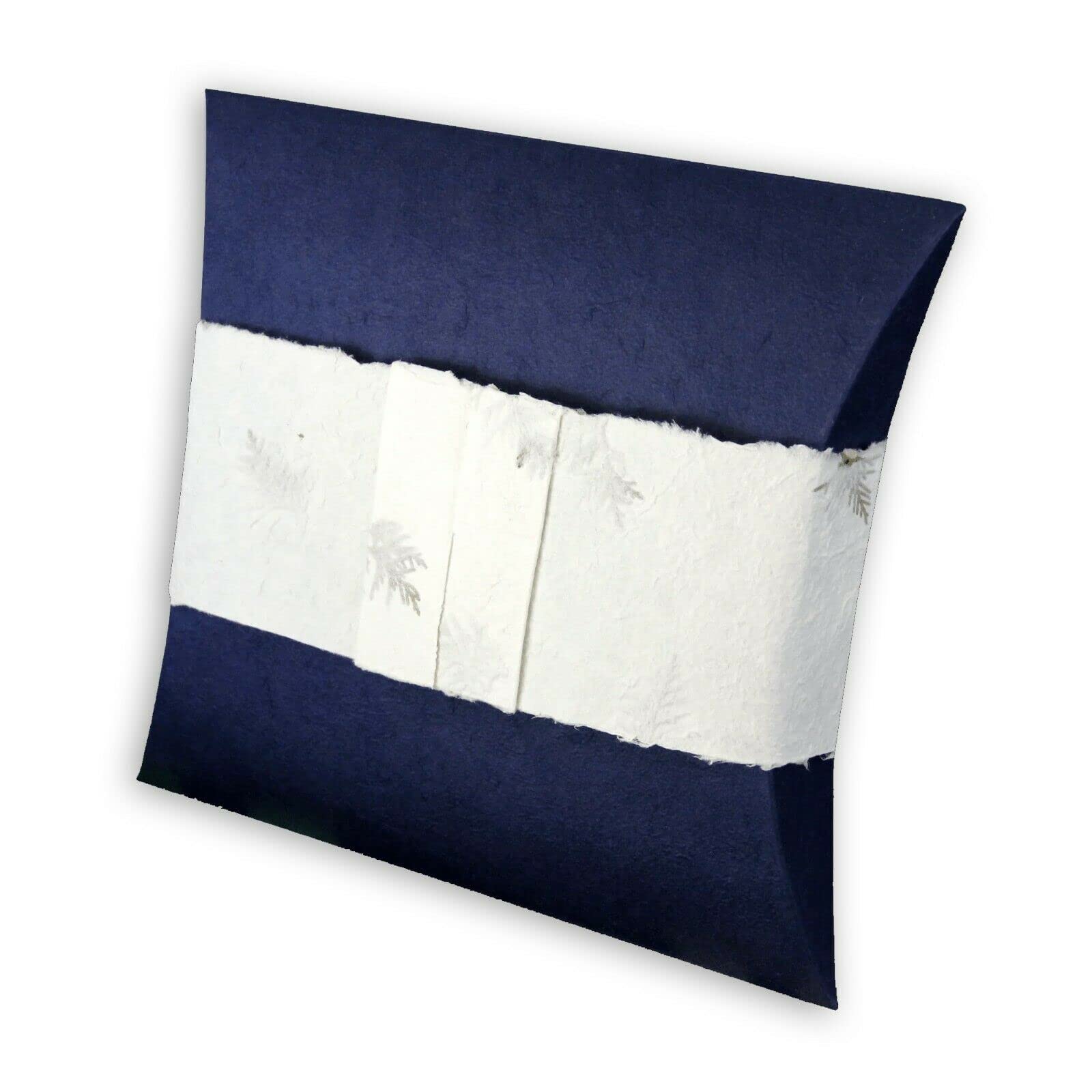 Journey Water Urn for Water Burial Biodegradable Cremation Ashes EARTHURN Pillow Companion 2 x Adult Size (Navy)