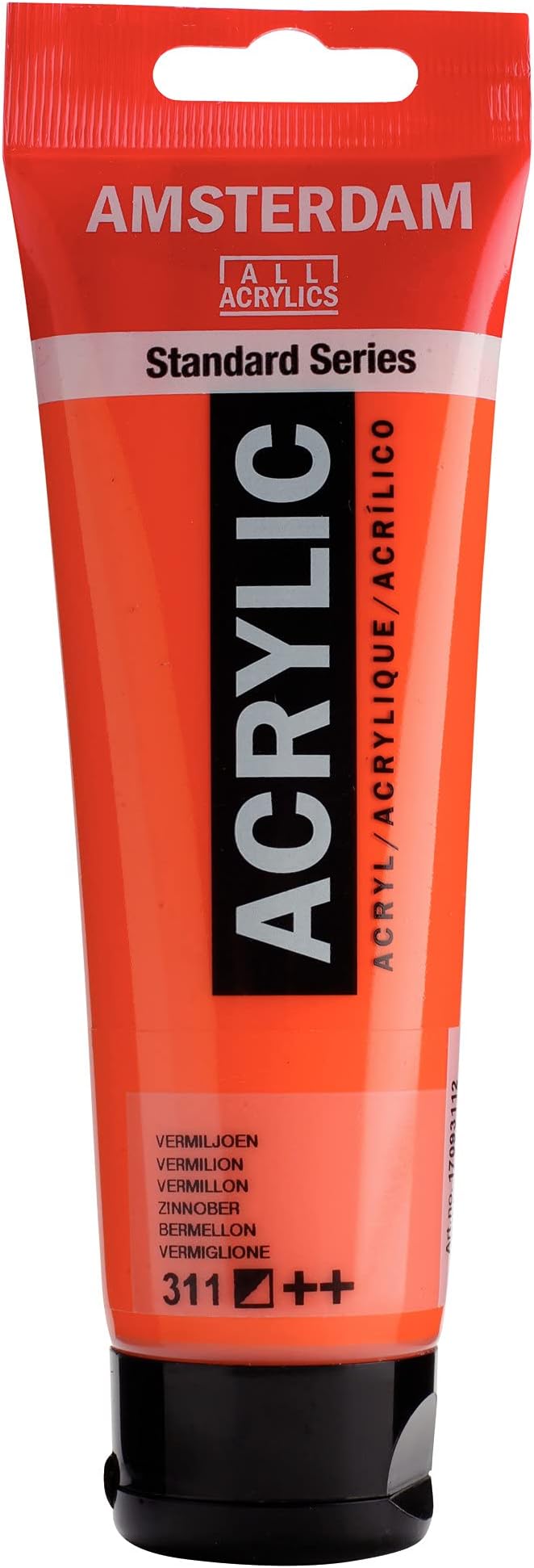 Standard Series Acrylic Tube 120 ml Vermilion 311 (17093112)