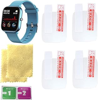 OCTelect screen protector for firyawee smart watch protector with 4PCS in one pack