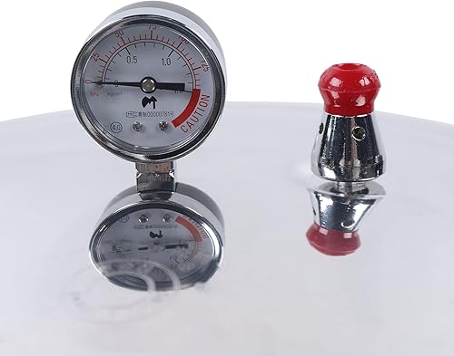 Miniatura 8 de NG NOPTEG - Olla a presión de 23 cuartos de galón, medidor de presión digital integrado, ollas a presión de aluminio a prueba de explosiones para