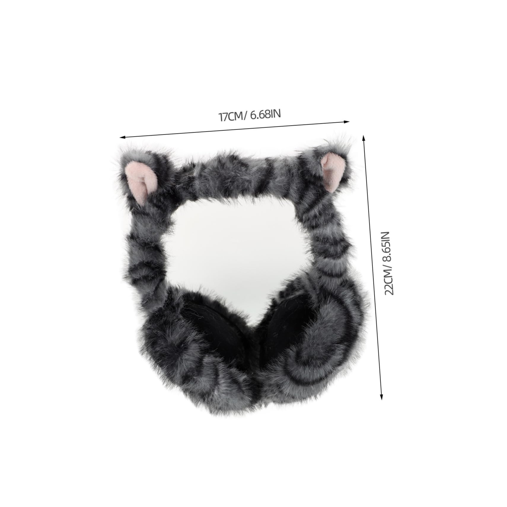 LIFKOME Cute Winter Ear Muffs for Boys and Girls Plush Insulation Ear Covers Foldable Boys Girls Neutral Design Warmth Comfort