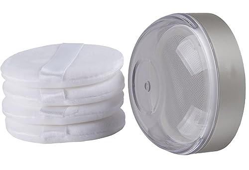 Pulido de polvo, recipiente de polvo suelto, recipiente de polvo corporal, estuche de plástico reutilizable vacío para polvo de maquillaje de