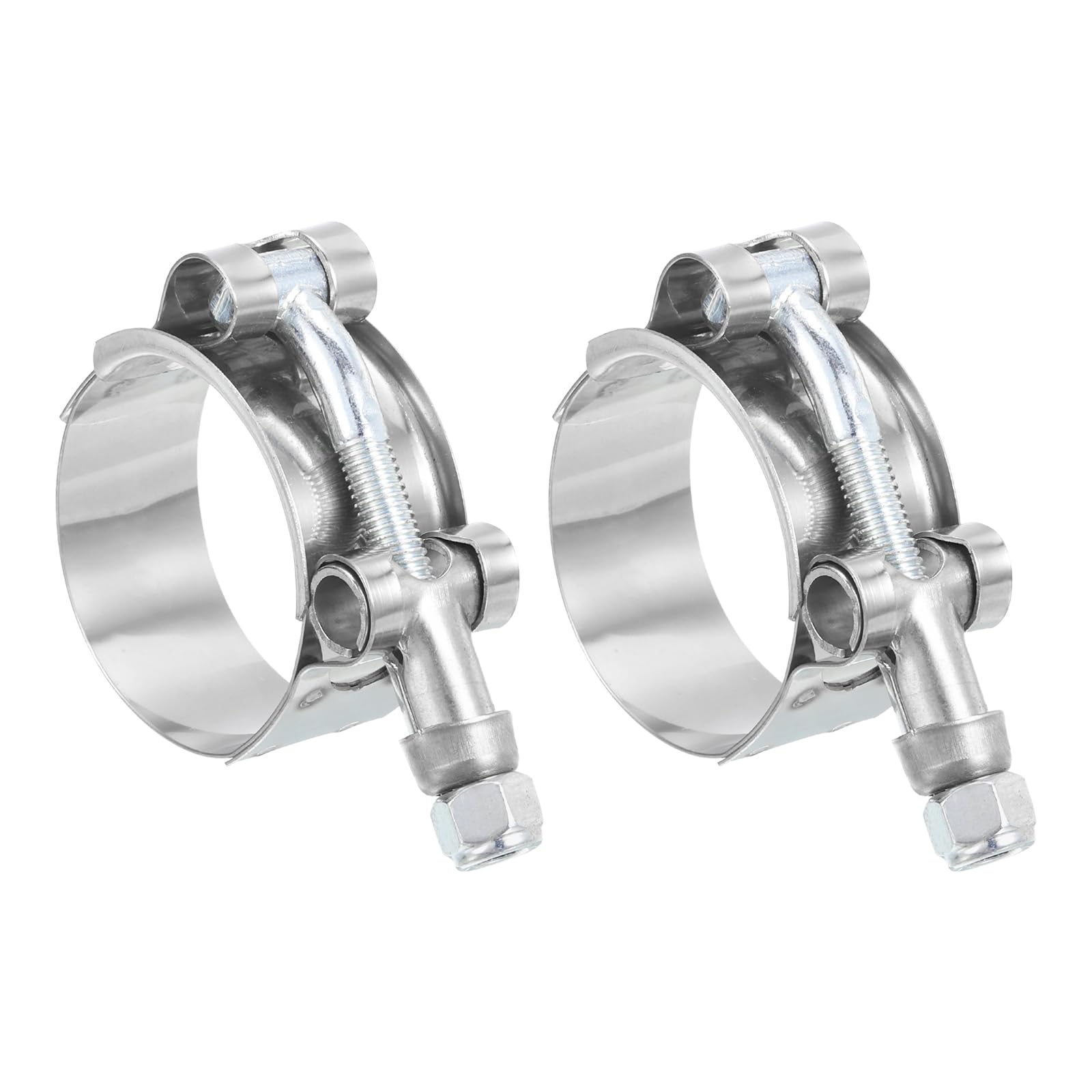 QUARKZMAN Collier De Serrage T-Bolt 35-40mm 2 Pièces - Acier Inoxydable