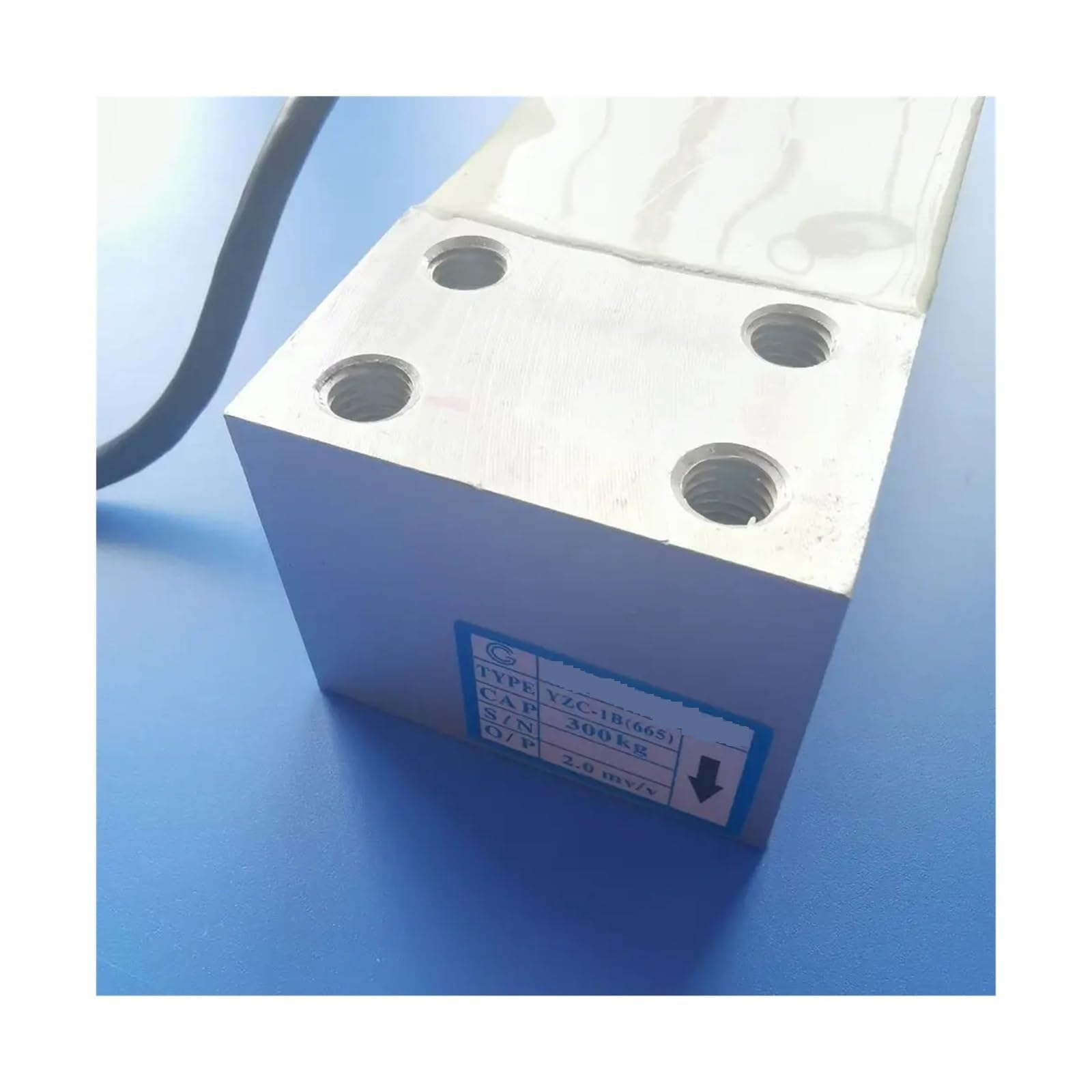 Ogniwo tensometryczne, Waga Platformowa Elektroniczna Do Maszyny Pakującej, Ogniwo Obciążnikowe YZC-665 100 Kg 200 300 500 do zestawu skali DIY(200KG)
