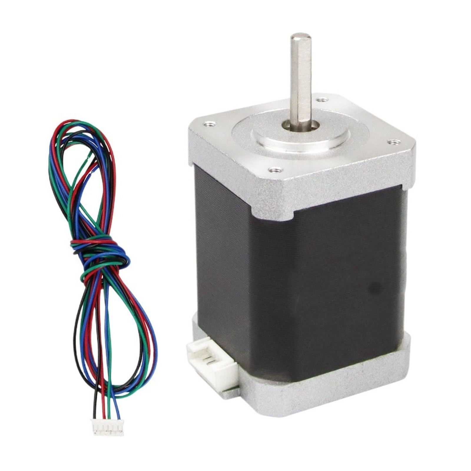 GTPBAO sterownik sterownika 2-fazowy 4-przewodowy 42 mm hybrydowy silnik krokowy 1,7 A 0,73 Nm 1,8 stopnia Nema 17 silnik krokowy 5 mm wał 42 x 60 mm silnik krokowy maszyna CNC