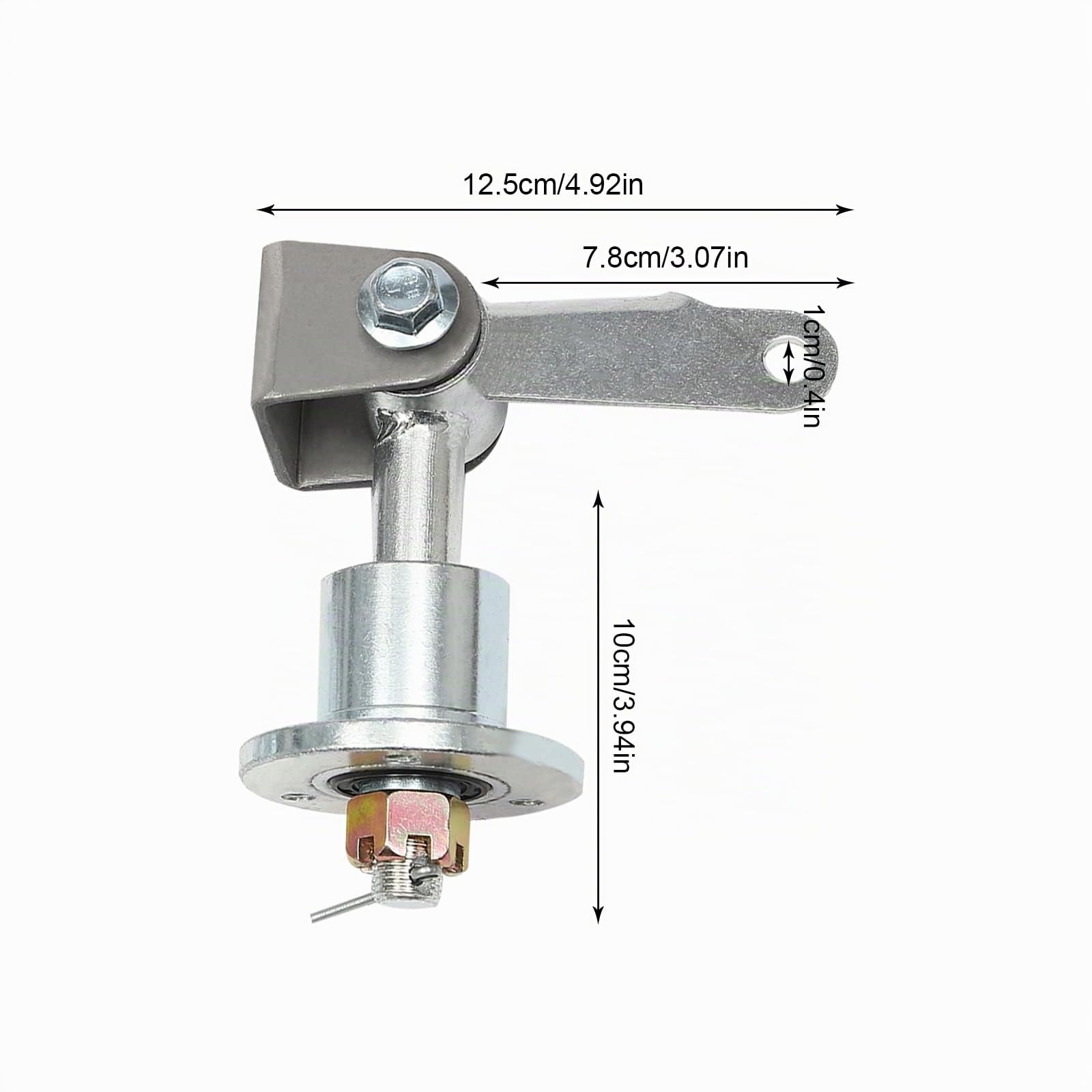 Go Kart Spindle Set, 168 Go Kart Achsschenkel Drehkörper Lenkachse Spindelhalterungen Reaktionsfähig, Kart-Spindel Lenkung Spindel Knöchel für Go-Karts & Quads