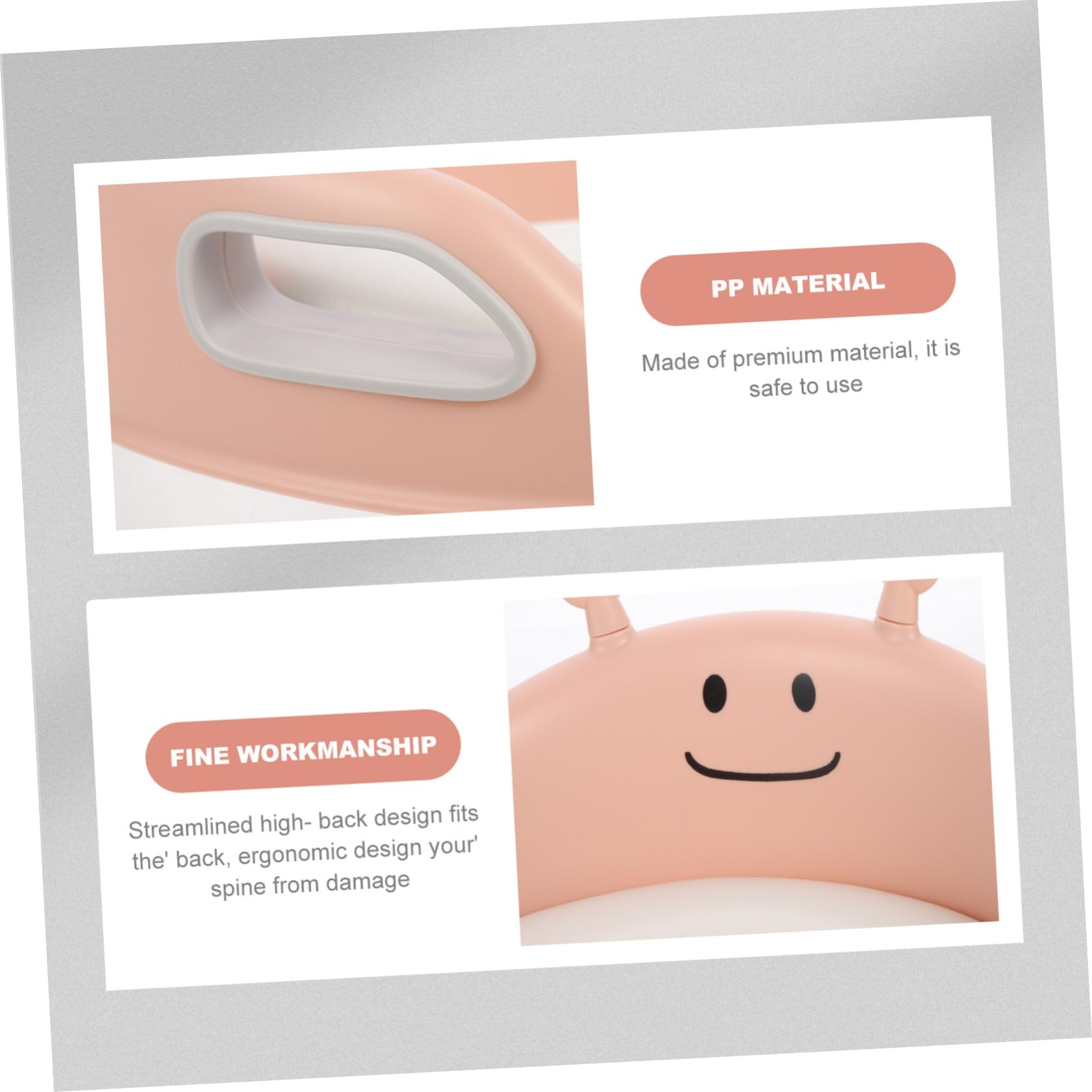 Riduttore Wc per Ragazzo Ragazza, Sedile Training Pu Pp | Design Infantile, Ergonomico per Autonomia, per Toilet Training, per Bimbi e Toddler