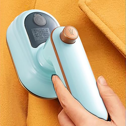 Miniatura 6 de Qiopertar Mini máquina de planchar portátil mejorada plancha de vapor de mano giratoria de 180 vaporizador de ropa de viaje plegable para ropa de