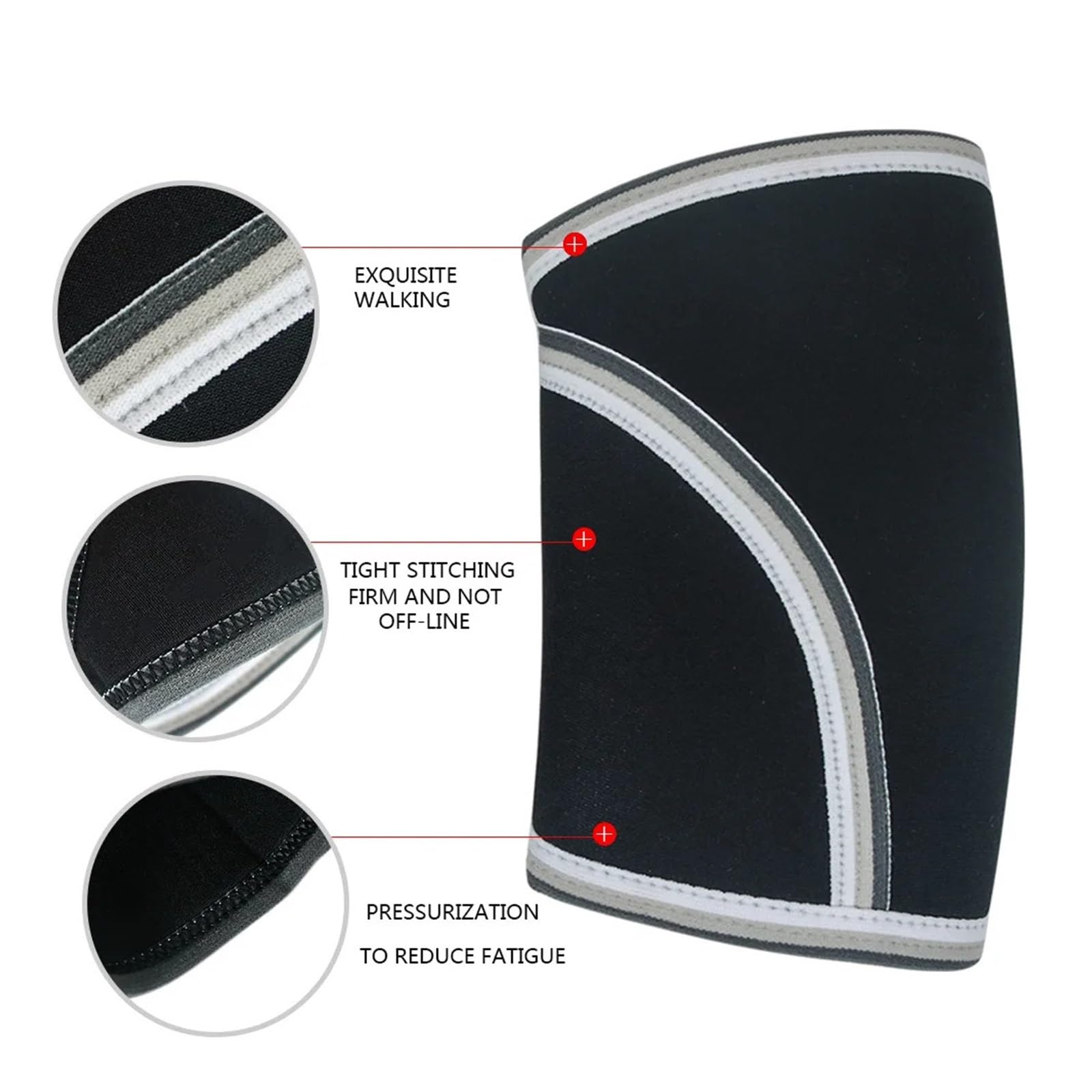 Coderas Deportivas Protector de Levantamiento de Pesas, Mancuernas de Levantamiento de Pesas, Soporte for Brazo, Gimnasio, Fitness, Codo de Seguridad, 1 par para Deportes(XXL)